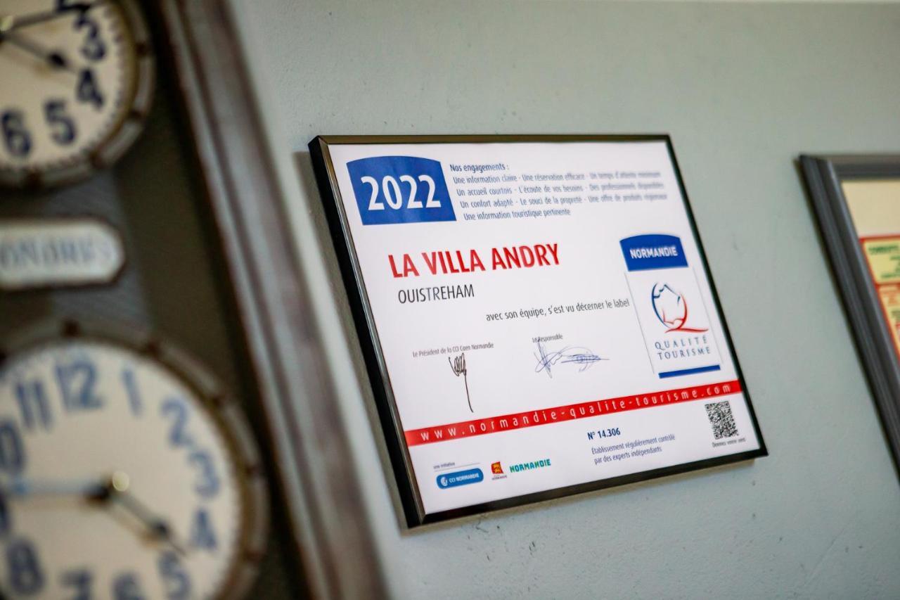 La Villa Andry Ouistreham Exteriér fotografie