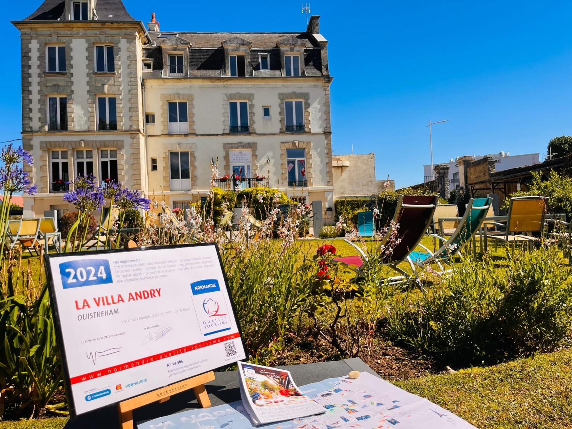 La Villa Andry Ouistreham Exteriér fotografie